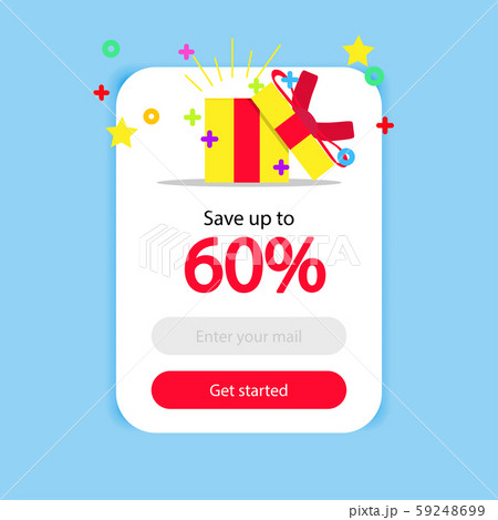 Pop up banner vector design template blank. Show Pop up banner vector design template blank. Show 59248699