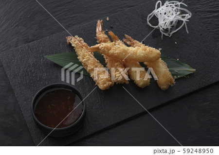Sushi, rolls, fish dishes. Seafood delicacies 59248950