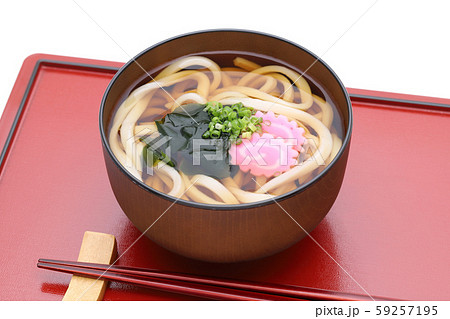 かけうどん　讃岐うどん 59257195