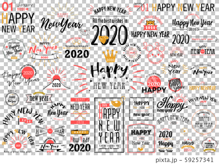 New Year's card design 2020_1 59257341