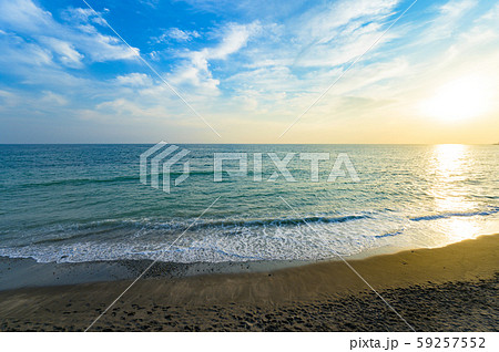 七里ヶ浜夕暮れ 七里ヶ浜夕暮れ 59257552
