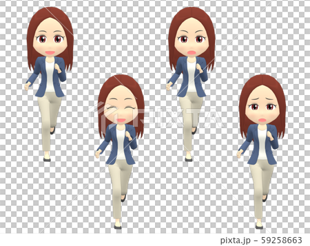 [Run] Female Casual Straight Front 59258663