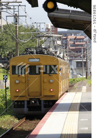 山陽本線115系(3ドア2両編成/山口地区:岩国⇔下関) 山陽本線115系(3ドア2両編成/山口地区:岩国⇔下関) 59259896
