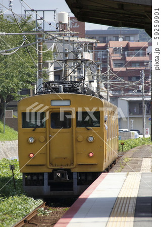 山陽本線115系(3ドア2両編成/山口地区:岩国⇔下関) 山陽本線115系(3ドア2両編成/山口地区:岩国⇔下関) 59259901