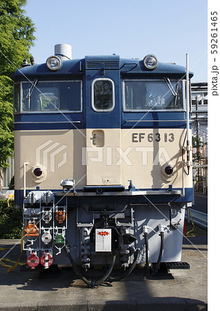 大宮工場にて保存中のEF63カットモデル 59261465