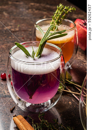 winter drinks in the cafe 59262437