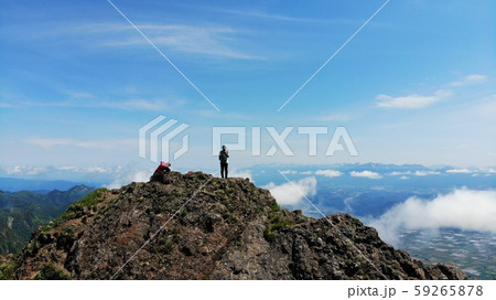 芦別岳山頂(ドローン撮影) 芦別岳山頂(ドローン撮影) 59265878