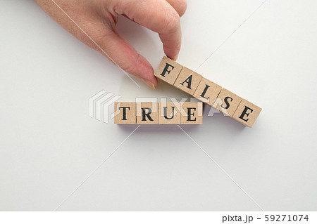 イメージ　FALSE TRUE 59271074