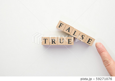イメージ　FALSE TRUE 59271076