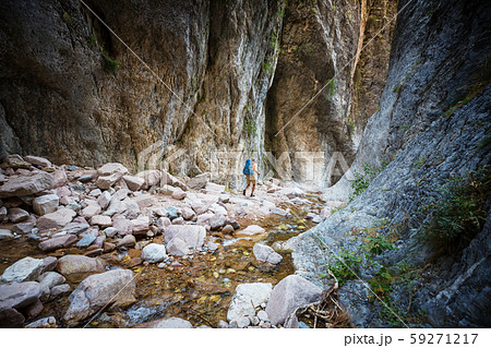 Hike in canyon Hike in canyon 59271217