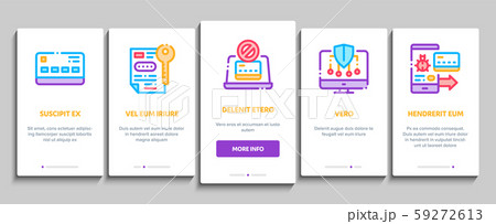 Carder Hacker Onboarding Elements Icons Set Vector Carder Hacker Onboarding Elements Icons Set Vector 59272613