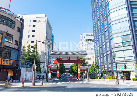 増上寺 大門 旧総門 （東京都港区） 2019年11月現在 59273629