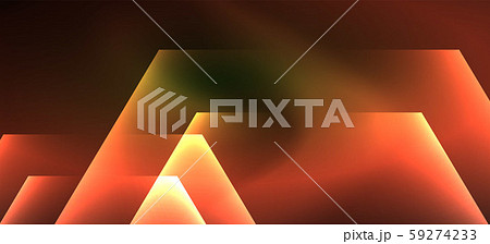 Vintage holographic shiny neon color light, great design for any purposes. Abstract magic motion 59274233