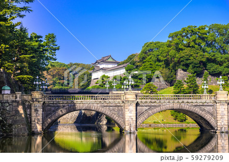 皇居 二重橋 皇居 二重橋 59279209