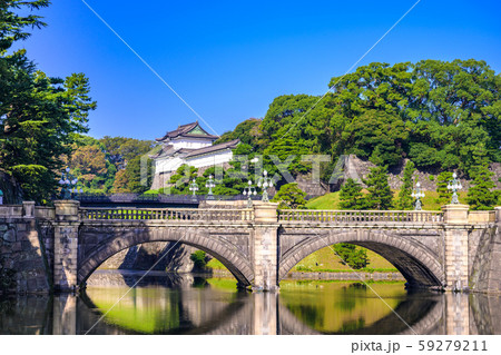 皇居　二重橋 59279211