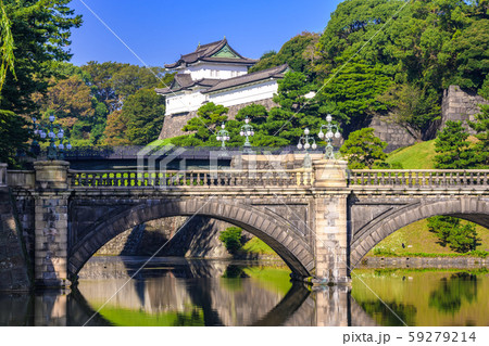 皇居　二重橋 59279214