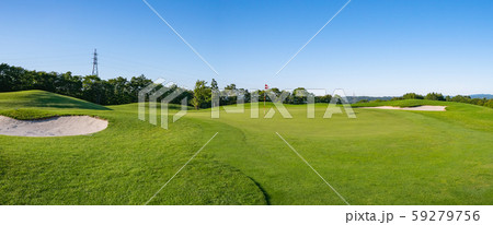 ゴルフ場 ゴルフコース パッティンググリーン 59279756