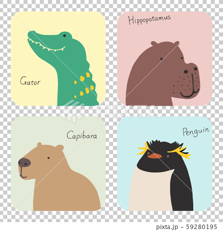Capybaras Illustration Coaster