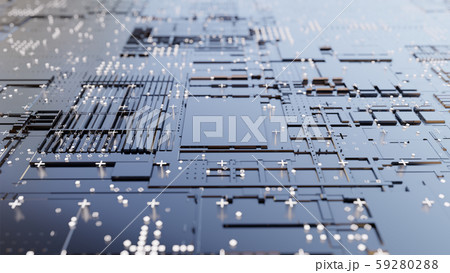 Abstract Central Computer Processors Concept. 3D illustration Abstract Central Computer Processors Concept. 3D illustration 59280288