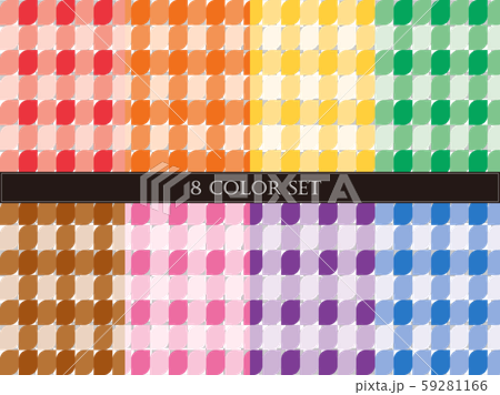 Pattern material 8 color set 59281166