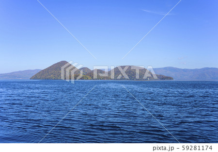 洞爺湖 中島(遊覧船からの眺め) 洞爺湖 中島(遊覧船からの眺め) 59281174