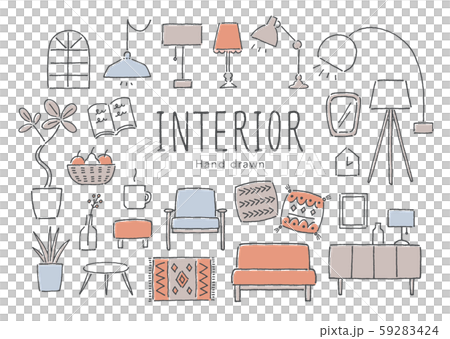 內部和其他手繪顏色 內部和其他手繪顏色 59283424