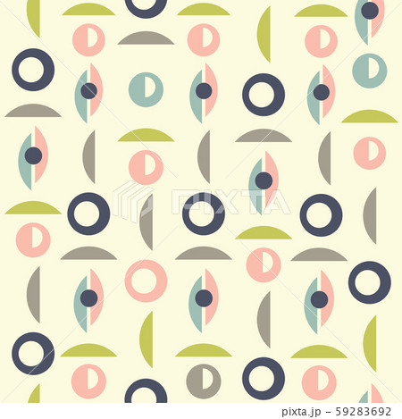 mid century style seamless pattern 59283692