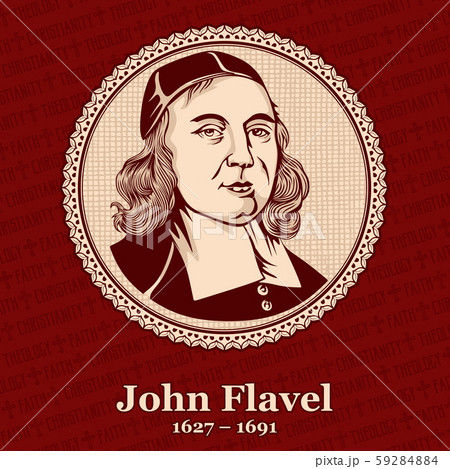 John Flavel (1627 – 1691) was an English Presbyterian clergyman, puritan, and author. John Flavel (1627 – 1691) was an English Presbyterian clergyman, puritan, and author. 59284884