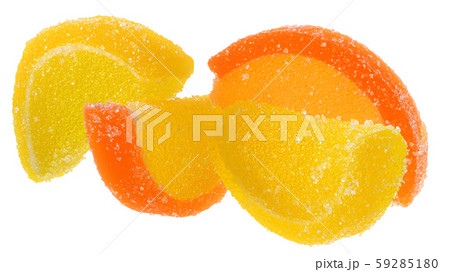 Red and yellow candy 59285180