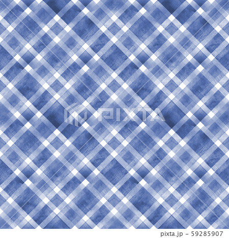 Watercolor diagonal stripe plaid seamless pattern. Watercolor diagonal stripe plaid seamless pattern. 59285907