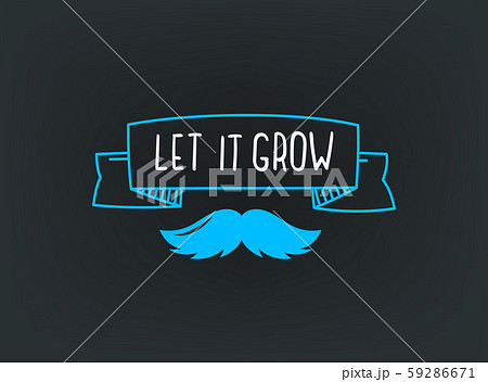 Let it grow concept. Vector card Let it grow concept. Vector card 59286671