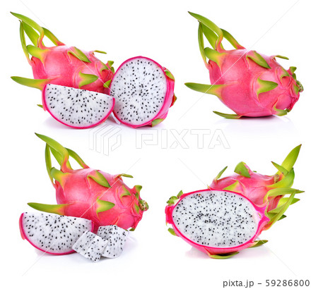 Dragon fruit isolated on white background Dragon fruit isolated on white background 59286800