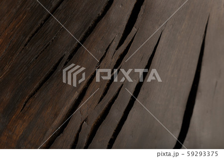 Wooden textured hand cracked background, old oak. 59293375