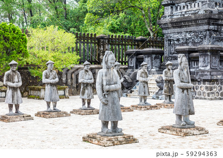 拝庭の石像 カイディン帝陵 ベトナム 拝庭の石像 カイディン帝陵 ベトナム 59294363