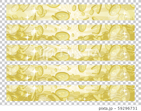 Coin Rush 4 Background Banner Background Set Stock