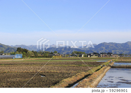 初夏・五泉市の田園風景 59296901