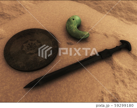 古びた三種の神器 59299180