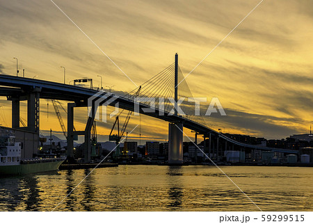 福岡都市高速荒津大橋no 福岡都市高速荒津大橋no 59299515