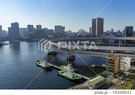 東京 芝浦の風景 東京 芝浦の風景 59300641