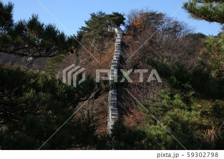ボヒョンボン 尾根 岩山 59302798