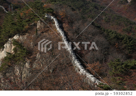 ボヒョンボン 尾根 岩山 59302852