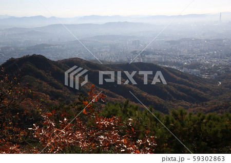 ボヒョンボン 尾根 岩山 59302863