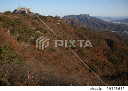 北漢山城 ボヒョンボン 北岳山 59303685