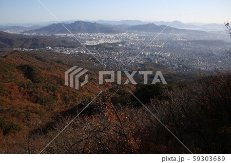 北漢山城 ボヒョンボン 北岳山 59303689