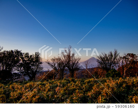 【静岡県伊豆半島】伊豆山稜線歩道からの夕景【秋・だるま山周辺】 【静岡県伊豆半島】伊豆山稜線歩道からの夕景【秋・だるま山周辺】 59306160