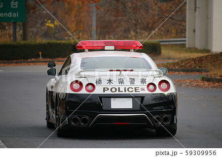 栃木県警察本部 高速道路交通警察隊 パトカー GT-R R35 59309956