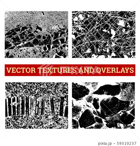 Abstract halftone vector illustration. Grunge textures and overlays for background and design. Abstract halftone vector illustration. Grunge textures and overlays for background and design. 59310237