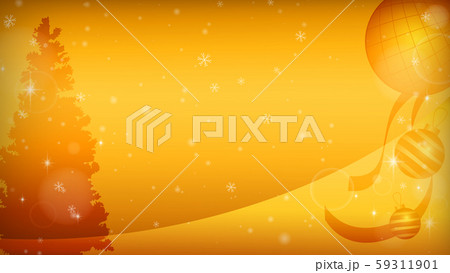 Gold christmas background base material - Stock Illustration [59311901] -  PIXTA