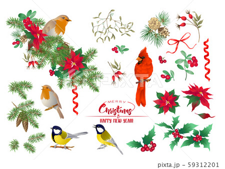 Set of symbols of Christmas. Set of symbols of Christmas. 59312201