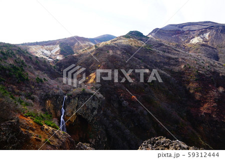 駒草平から見る不帰の滝 59312444